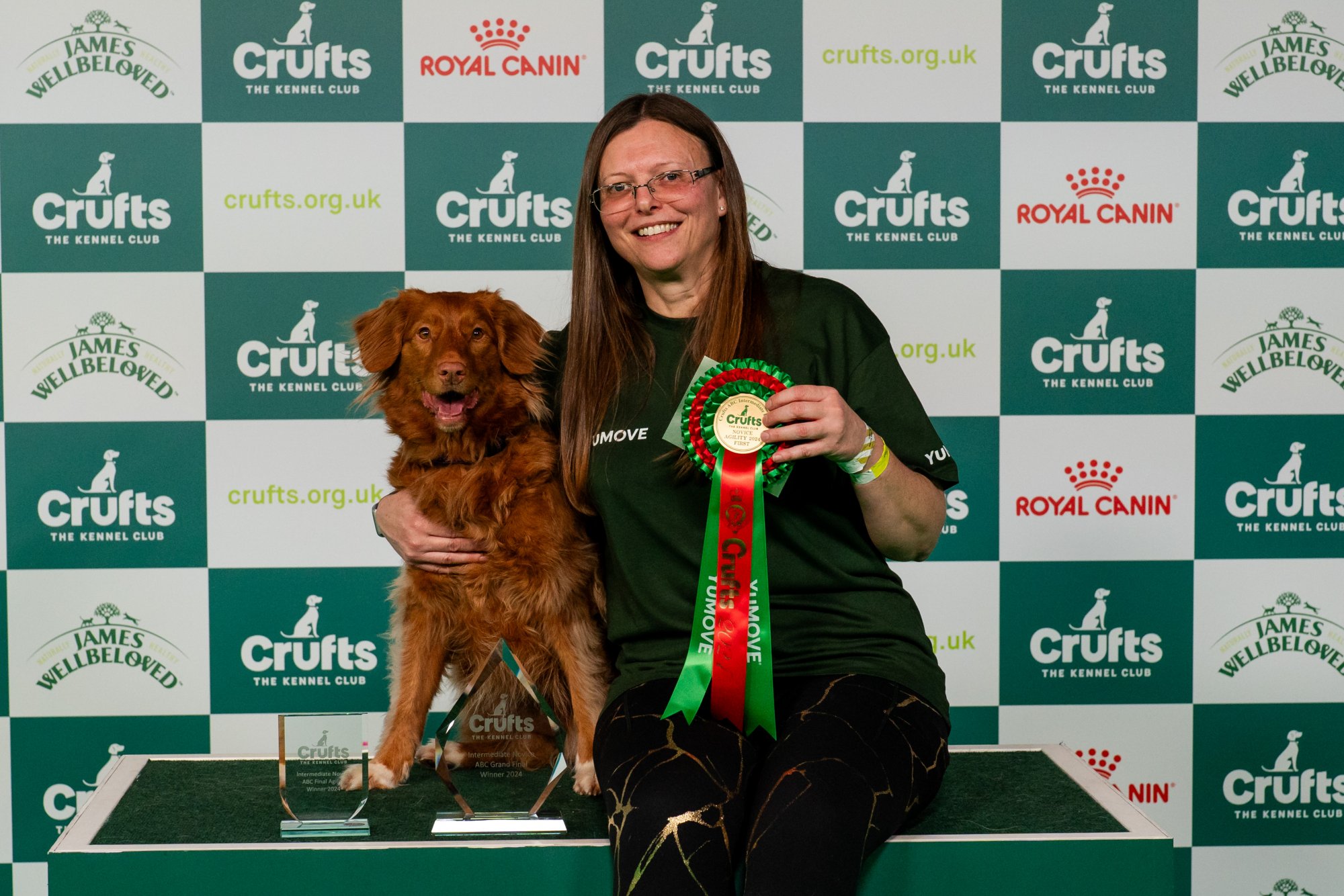 Isle of Man agility star crowned winner at Crufts | Crufts Intermediate Novice ABC Agility winner Janine and Nove Credit BeatMedia - The Kennel Club