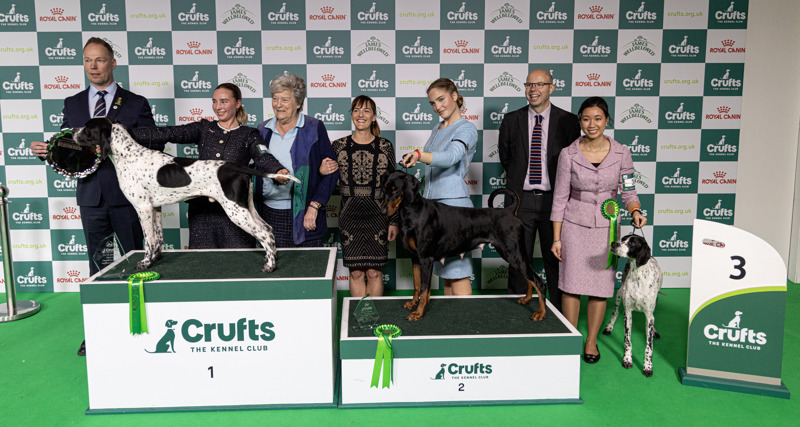 Julie Erikson from Norway was winner of the Joe Cartledge Memorial International Junior Handling final 2025.